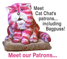 Cat Chat Patrons including Bagpuss